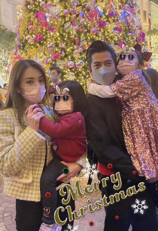 郭富城|郭富城为方媛庆生，与岳父母罕见同框，翁婿二人差2岁却似两代人