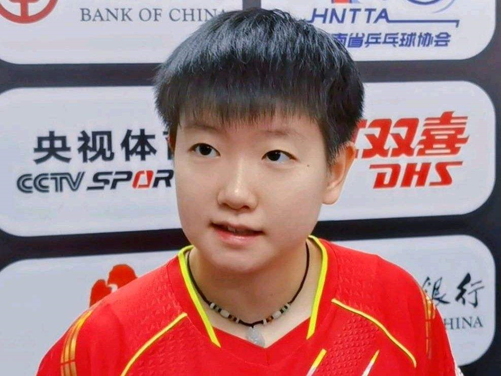|国乒小魔王收到好消息！前世界冠军指导孙颖莎，李隼指出原因