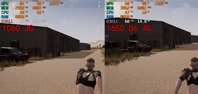 gtx1060|1650和1060显卡哪个好？GTX1650和GTX1060性能对比