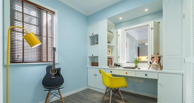 书房开内窗,餐客厅全开放,这套84㎡的阴面小高层采光增强2倍!