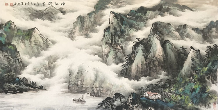 山水画|迎喜兔·贺丰年——画家梁汉钊作品展