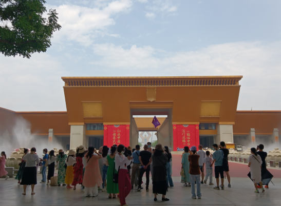 舍利塔|风里雨里,法门文化景区在等你