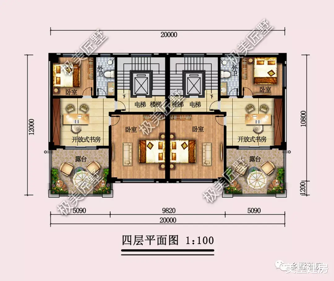 |兄弟俩建房只有一块宅基地，小编教你这样建！