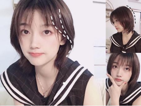 短发发型 日常超好打理的柒号美学日系短发发型，这几款换上好看更减龄