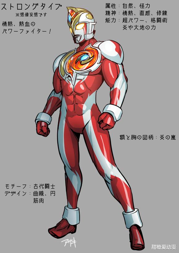 戴拿奥特曼|黑田朝生绘制戴卡三大形态：完美押题，和原版造型各有千秋！