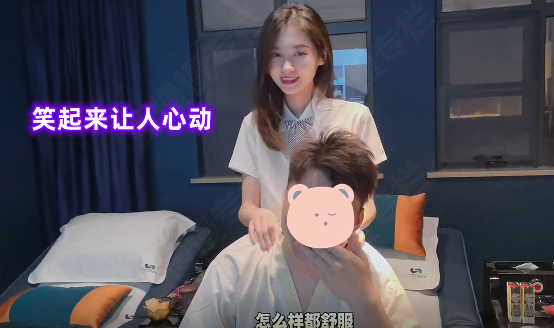 想骗我去办卡!湖南一足浴店女技师太漂亮,被网友质疑是托