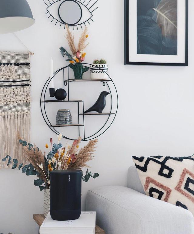 每个房间皆宜家，铁艺+藤竹自然元素装出现代田园，值得照搬回家