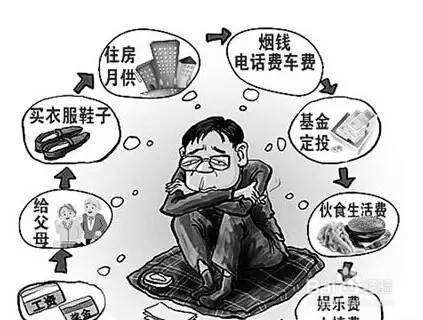 男子被生活压力逼得竟然放火烧自己家