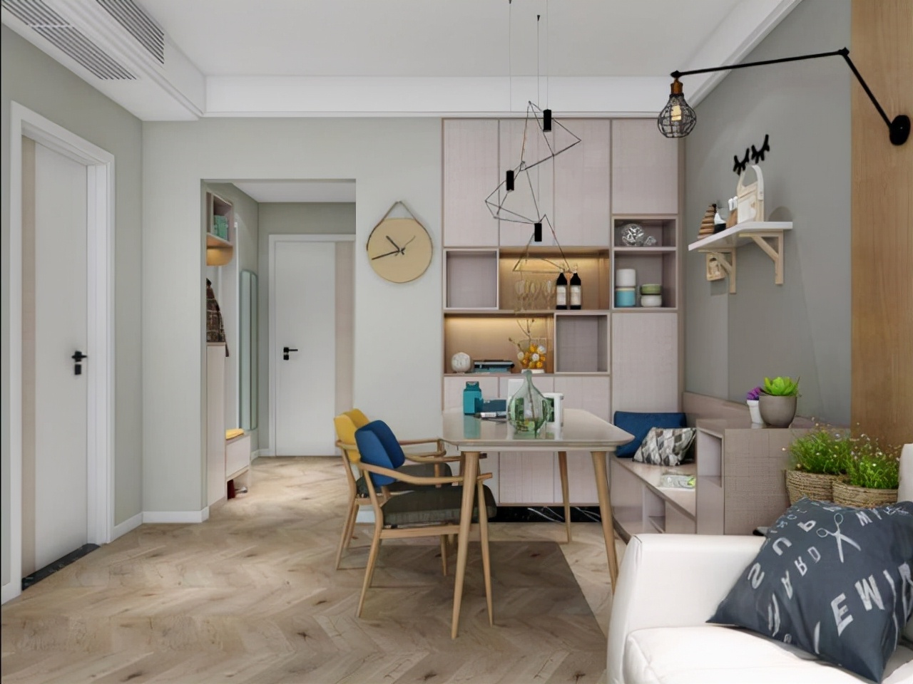 餐边柜要做成什么样子才实用又好看?看看这几款餐边柜设计