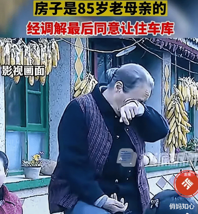 儿子儿媳领母亲拆迁款后拒绝赡养,法院:经调解同意让老人住车库