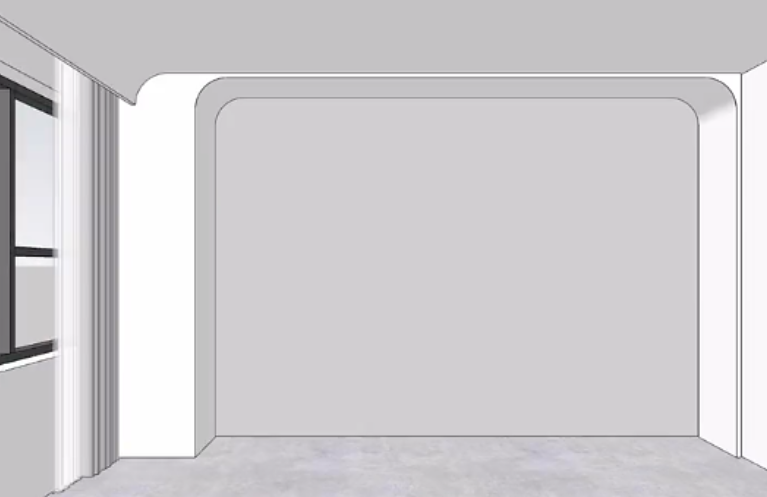 卧室墙角有个大柱子,你是如何设计的!