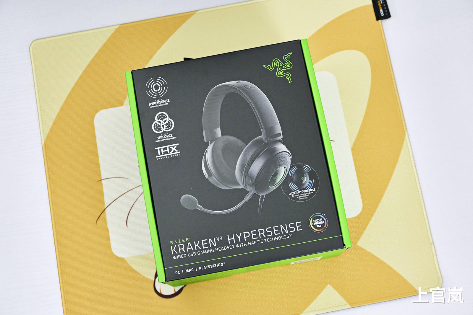 银联|“动”人心弦，沉浸感十足，雷蛇北海巨妖V3超感版耳机分享