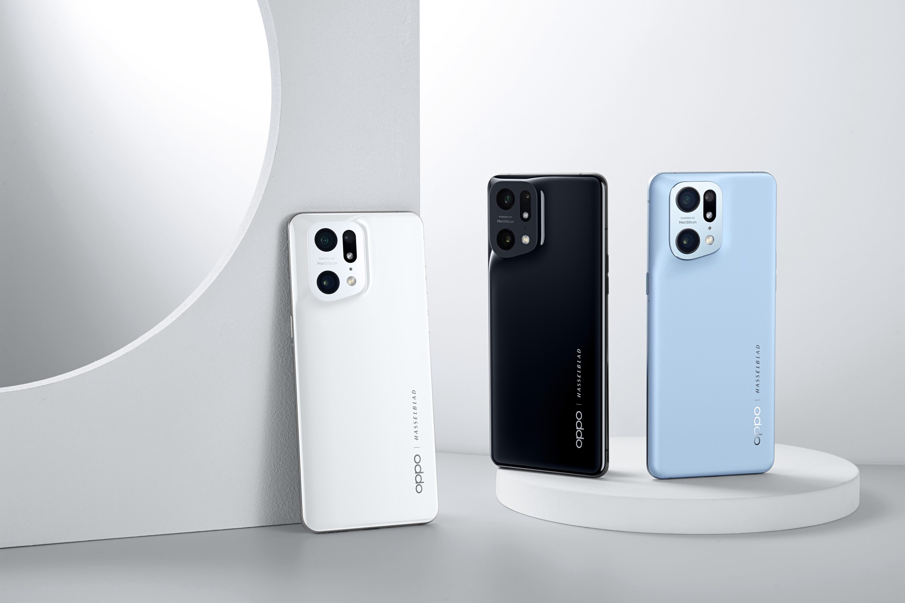 小米科技|Find X5 Pro三色图赏：陶瓷温润、素皮轻盈，颜值喜人