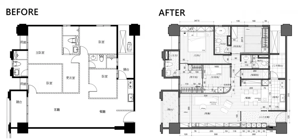 130㎡日式禅风宅,走进都市里的静谧质感居所