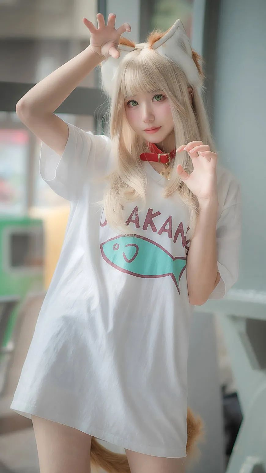 |cos:可爱的黄豆粉cos正片@猫幽怨