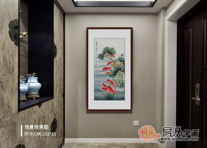 玄关挂什么字画 高颜值花鸟画让您的家居环境锦上添花