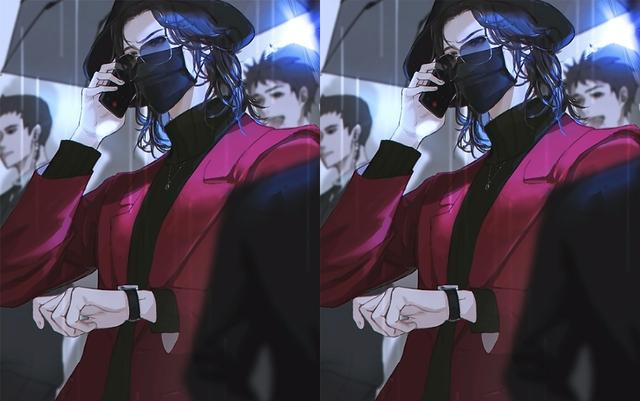 罗云熙|猫饼太太画的大帅哥，宋居寒生气都那么帅，白发版罗云熙真好看！