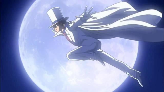 柯南|名柯:面对基德,柯南是抓不到,也不想去抓