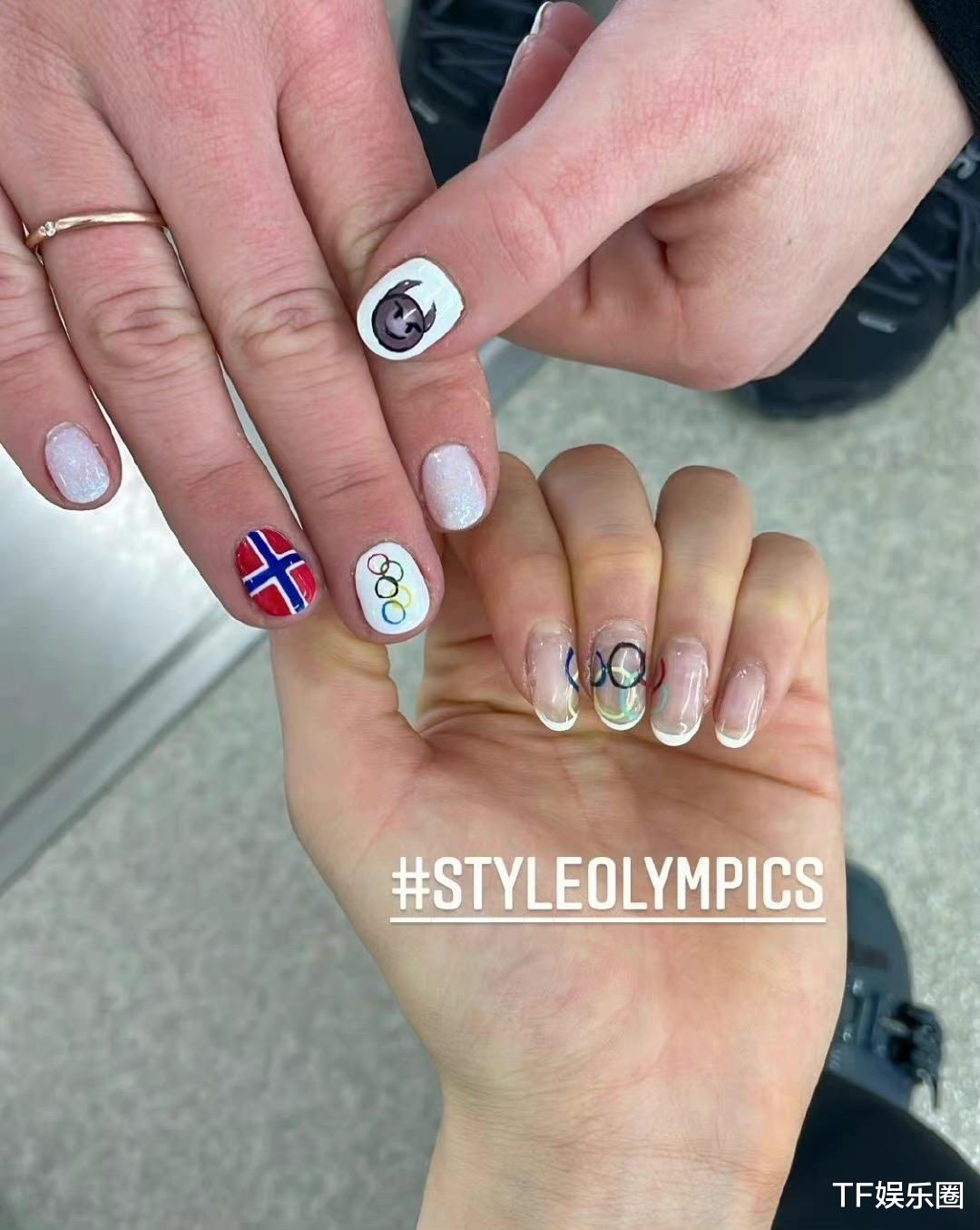 高跟鞋 谷爱凌的美甲火了,与杨倩一样有实力又有少女心,两人还合作过