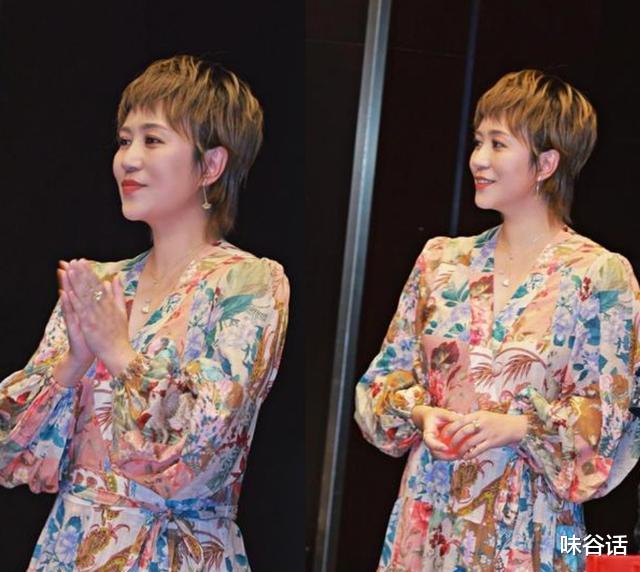 短发 马丽再次和沈腾同框,剪了短发看着比沈腾还胖,网友:她是谁?