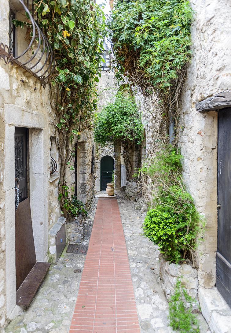 石景山|法国游记(3)埃兹-\鹰巢村\-法国蔚蓝海岸最古老美丽的一座山城