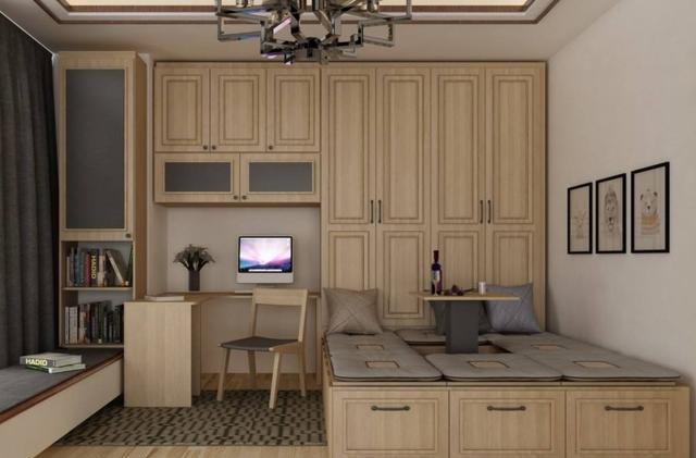 小户型定制连体榻榻米好不好?这4点给出答案,但有5个问题要注意