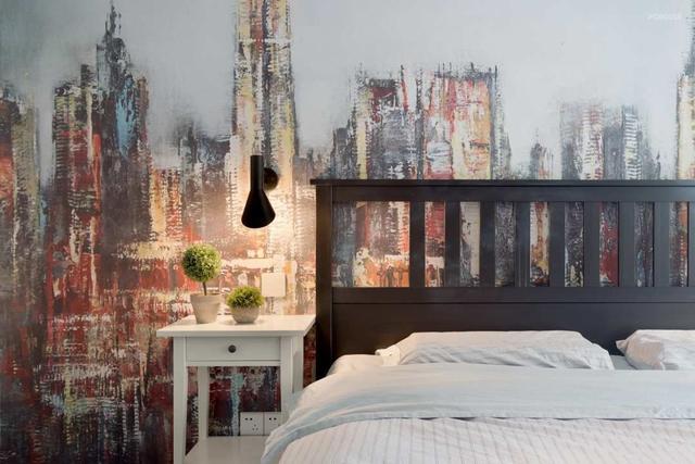 时尚个性的北欧风,搭配独特的线条,打造与众不同的三室之家