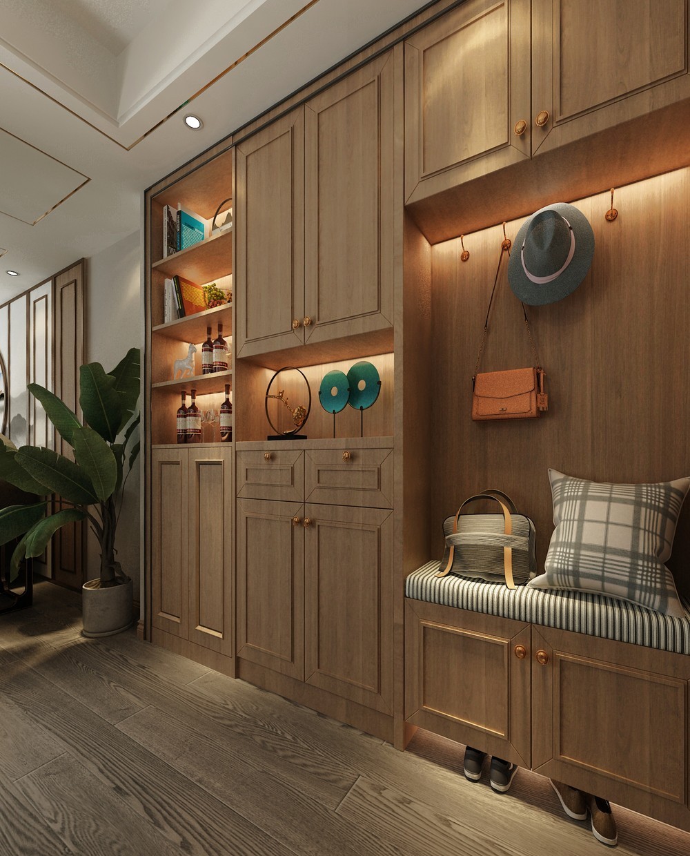 夫妻新房怎么装修好?一套很有韵味的新中式风格,准备照着这个装