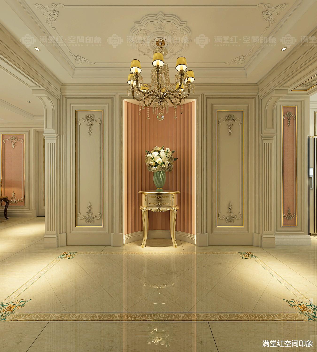 高贵又优雅,盘点一些高级的石膏背景墙