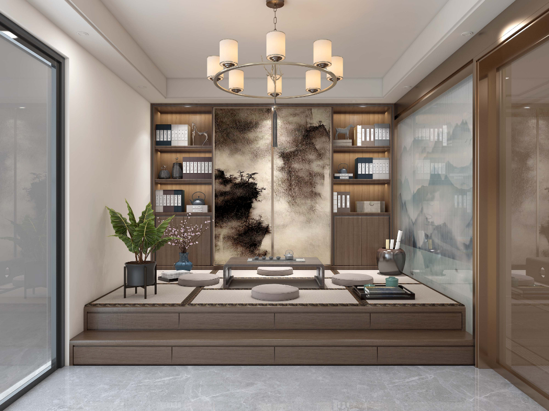 茶室应当如何装修？蓝迪装饰分享您四条茶室装修小技巧