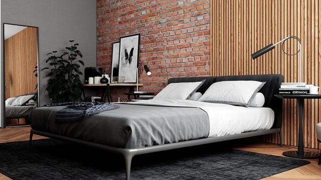 实拍一组现代工业LOFT风格的小户型,装修效果突出品质感,超好看