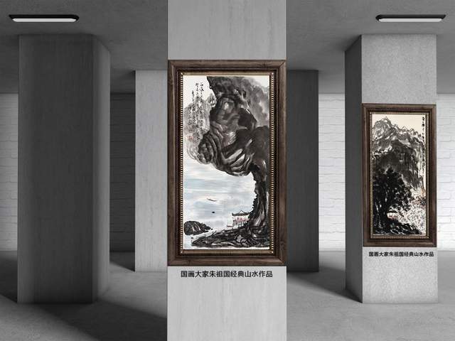 蜜蜡|朱祖国巨幅《神鹰护主图》脱颖而出，成为极具收藏价值的国画家