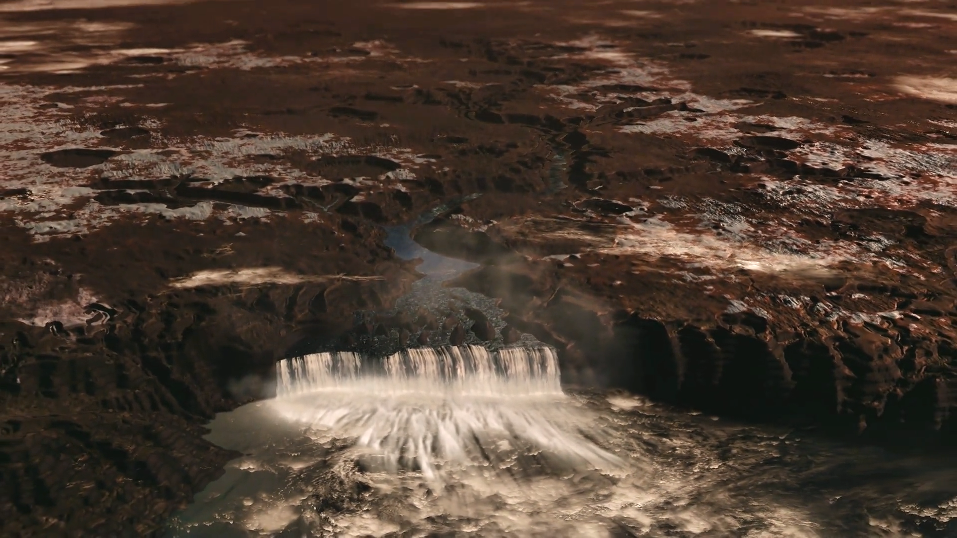 火星曾有巨大河流,陨石坑大小堪比一座城市,火星人可能真存在过