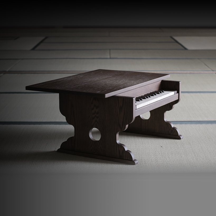 雅马哈设计实验室将玩具钢琴重新打造为日本传统家具