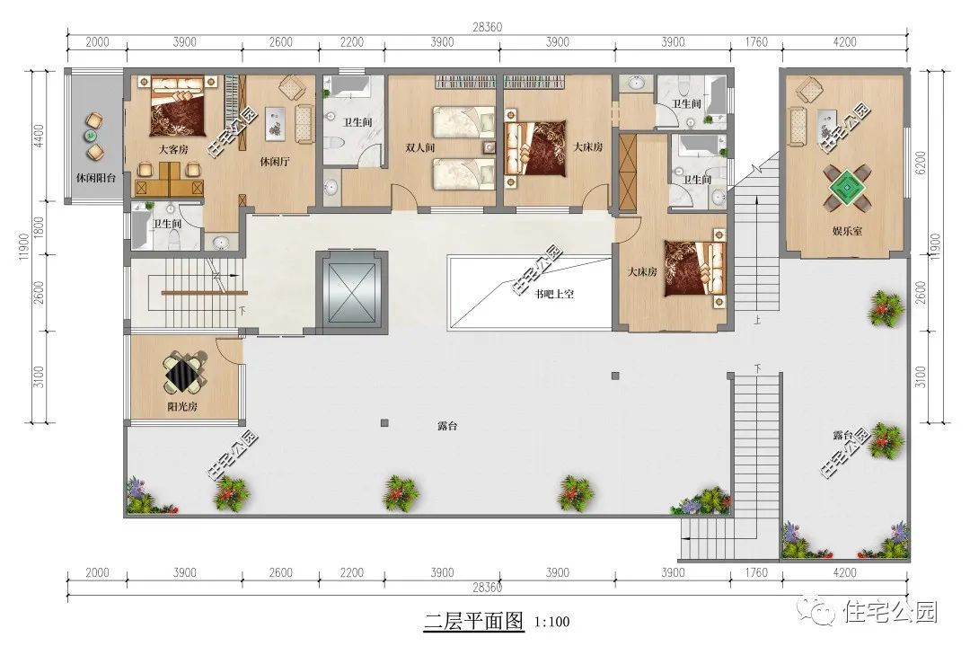 多元化|民宿|26×10米三层现代美宅,青山绿水之中的度假胜地