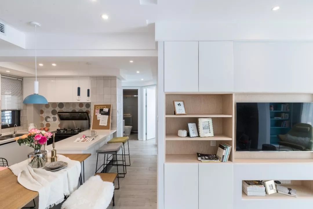 89平米简约三房,全屋色调搭配太舒服了,简单又清爽,越看越耐看