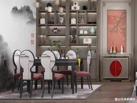 用鸳鸯红装点家居，让我们与华贵奢美的新中式来一场浪漫约会