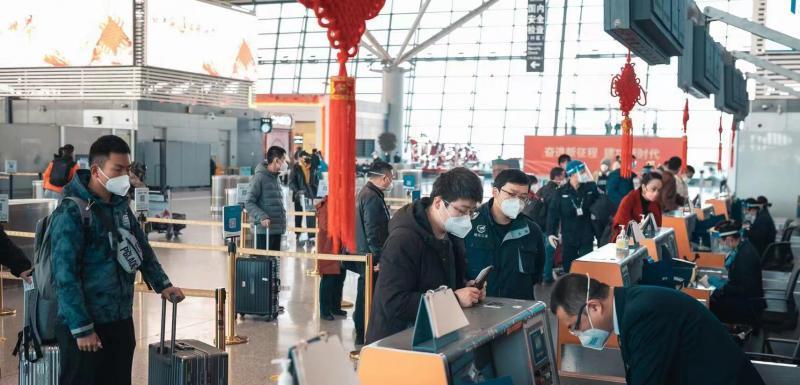 2023年春运拉开序幕 民航日均安排客运航班11000班