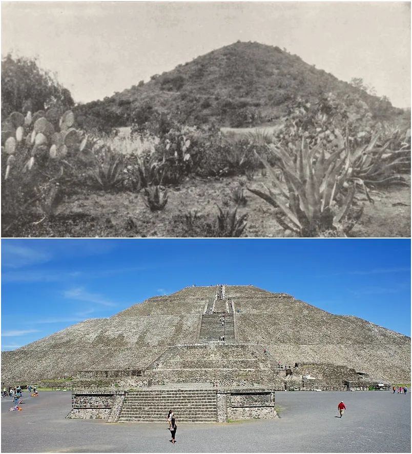 大连|一组你没见过的今昔对比照：世界著名景点100年前是什么样子？