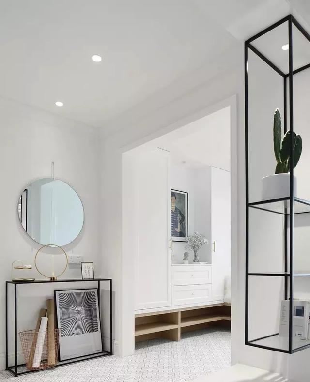 换鞋凳+鞋柜,这样的玄关才是明智的设计,后悔我家没这样装