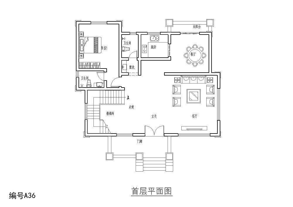3套挑空复式设计,不仅确保采光和通风,而且在颜值上也更好看