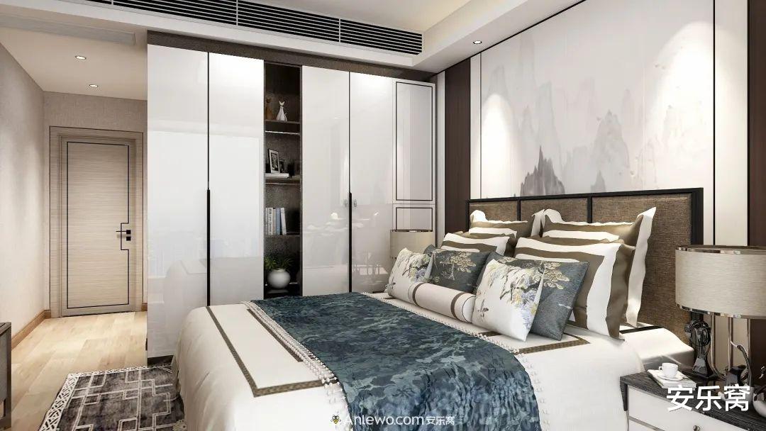 ANLEWO|118㎡现代新中式,原来可以这么设计,新派雅趣!