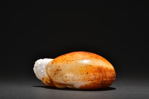 和田玉籽料|和田玉籽料龙龟把件