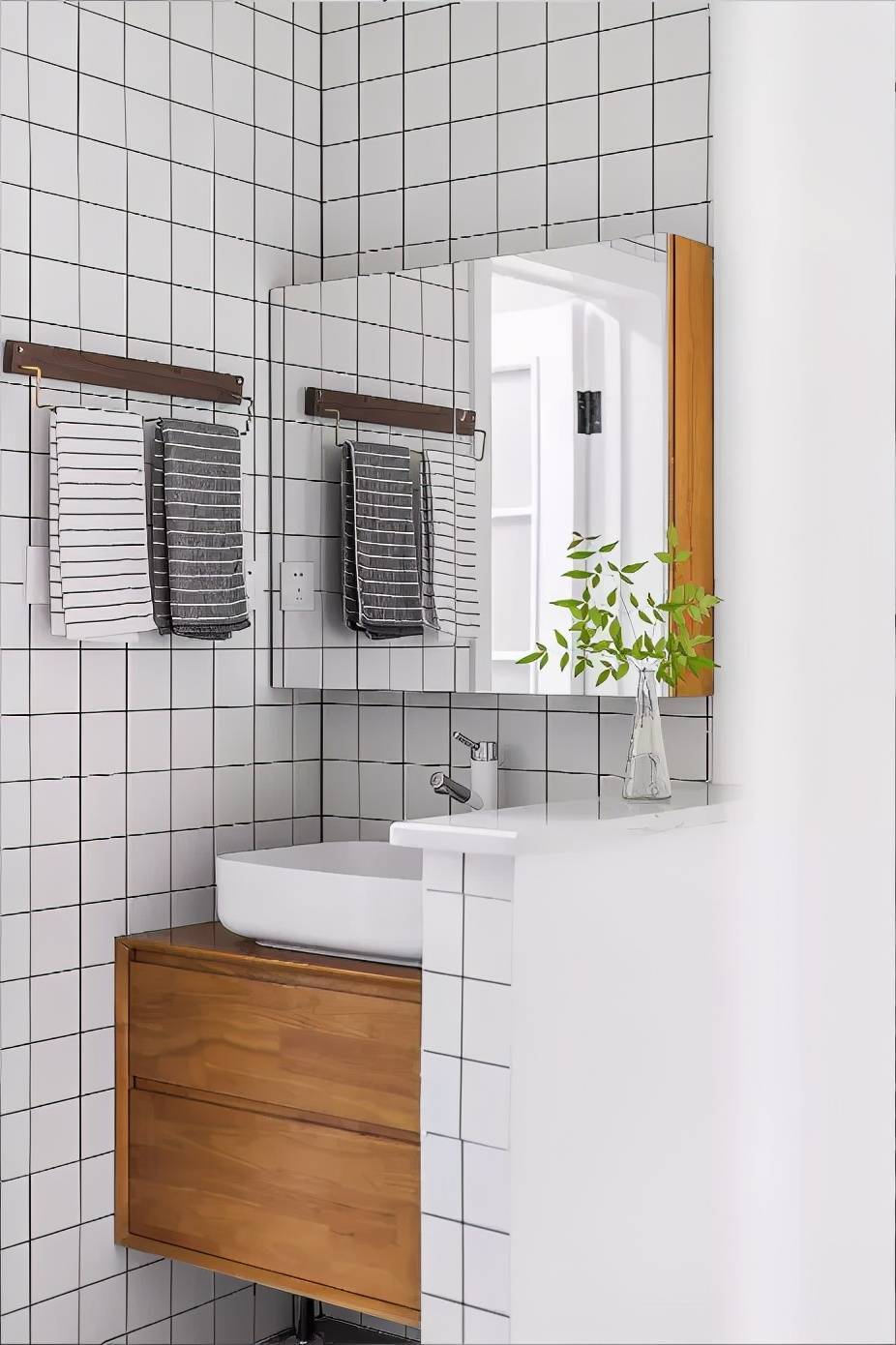 等我换房,卫生间再也不装洗手台了,学别人这样设计,太聪明了