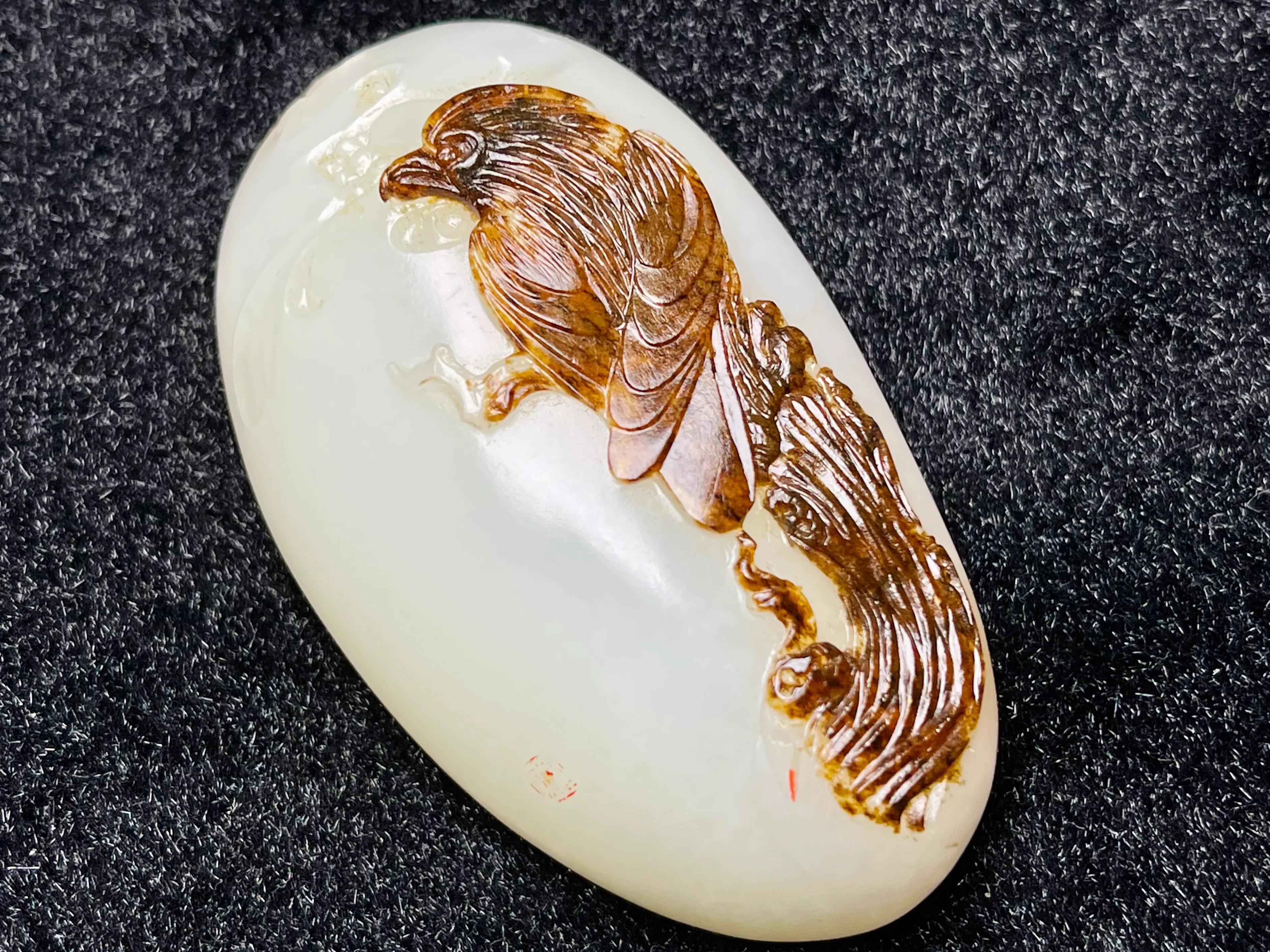 雕刻|高瞻远瞩的“高瞻远瞩”！和田玉俄籽大师工鉴赏！