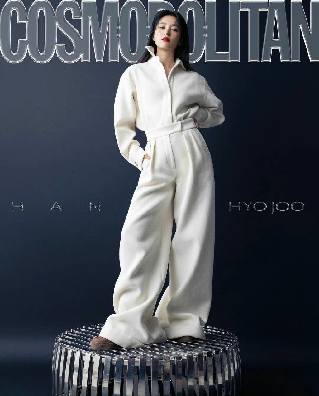 韩孝周|韩孝周登杂志封面，透露新片《毒战2》出现连自己都没见过的面貌