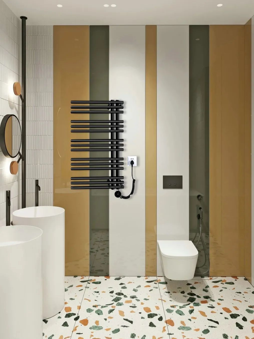 卫浴设计新趋势 | 水磨石的回归