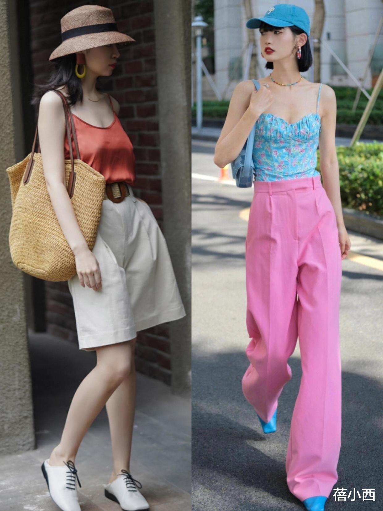穿衣讲究的熟女，穿衣靠搭不靠买，这些“吊带衫”搭配值得借鉴