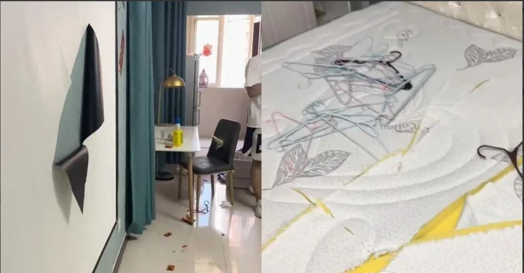 押金|近日，西安一租客因拖欠房租未交，与房东沟通后选择退房搬离