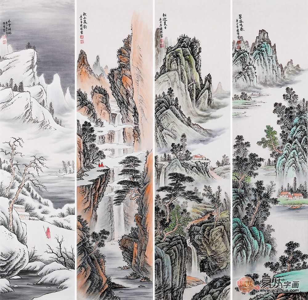 家里挂什么字画 这些山水画会让您家熠熠生辉